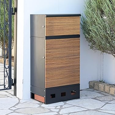 14%割」 ポスト 置き型 ほぼ完成品 傘立て付き ポスト付き 宅配